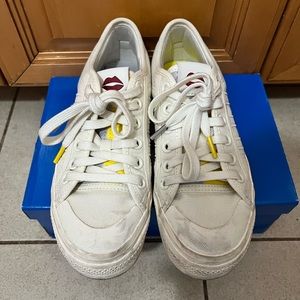 Preowned Adidas platform sneakers US size 7